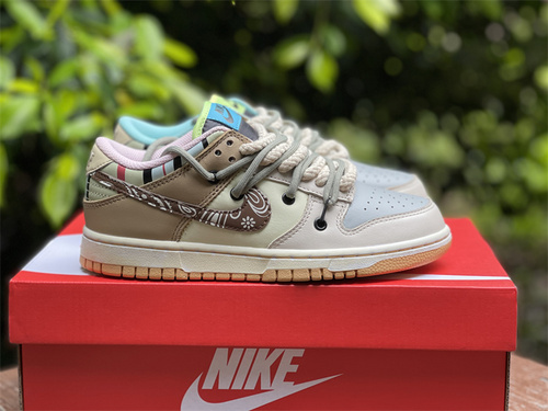 Pure original version_ Nike Dunk Low_ cashew gray khaki_ alliance_ the item number DH0952 001 full code shipment 36-47.5-460d177e